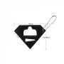 Apribottiglie nero acciaio inox Blendfeel